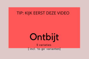 ontbijt