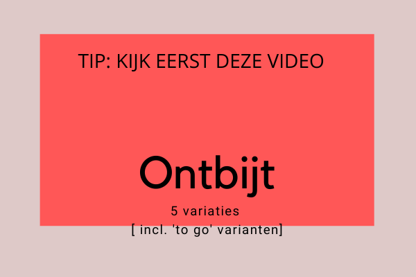 ontbijt
