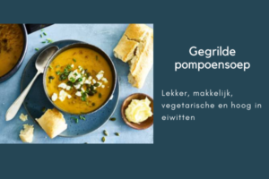 gegrilde pompoensoep