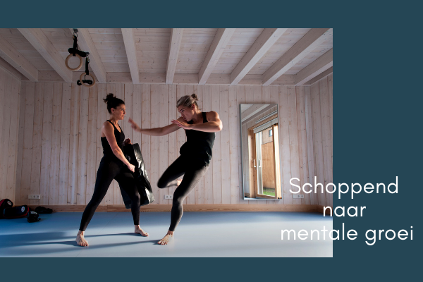 schoppend naar mentale groei