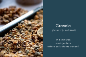 granola - suikervrij en glutenvrij
