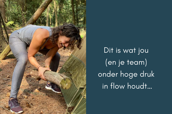 dit is wat jou (en je team) onder hoge druk in flow houdt